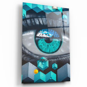 Inside of the Reflection | Glass Wall Art - Artdesigna