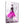 Ballerina (Pink) | Glass Wall Art - Artdesigna