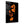 Mysterious Orange Face | Glass Wall Art - Artdesigna