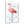 Abstract Flamingo | Glass Wall Art - Artdesigna