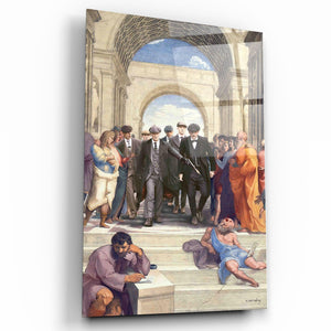 ・"Shelby Attitude Athens "・Designers Collection Glass Wall Art - ArtDesigna Glass Printing Wall Art