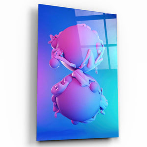 Supra Round Heads V4 | Designer's Collection Glass Wall Art - Artdesigna