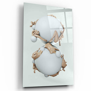 Supra Round Heads V5 | Designer's Collection Glass Wall Art - Artdesigna