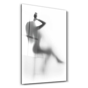 Behind the Curtain 3 | Designer's Collection Glass Wall Art - Artdesigna