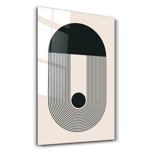 Modern V3 | Glass Wall Art - Artdesigna