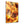 Flame Brush Strokes | Glass Wall Art - Artdesigna
