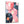Pink Records - Glass Wall Art - Artdesigna