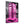 Pink Retro Telephone Booth - Glass Wall Art - Artdesigna