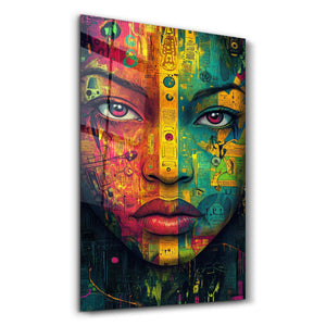 Yoğunluk ve Derinlik | Cam Duvar Tablosu