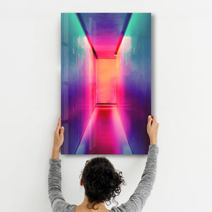 Road to Happiness | Glass Wall Art - Artdesigna