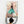 Ballerina (Green) | Glass Wall Art - Artdesigna