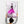 Ballerina (Pink) | Glass Wall Art - Artdesigna