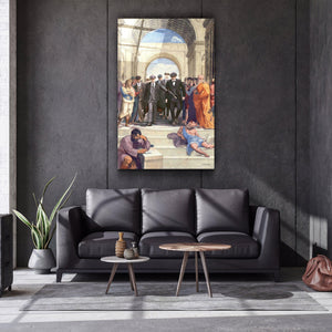 ・"Shelby Attitude Athens "・Designers Collection Glass Wall Art - ArtDesigna Glass Printing Wall Art
