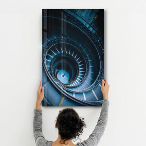 Infinity Ladder | Designer's Collection Glass Wall Art - Artdesigna