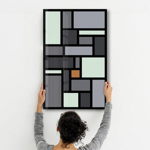 Signature Iroko | Designer's Collection Glass Wall Art - Artdesigna