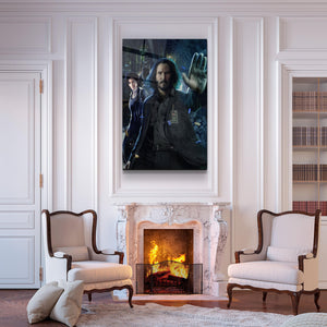 ・"Reborn Of The Matrix 2"・Designers Collection Glass Wall Art - ArtDesigna Glass Printing Wall Art