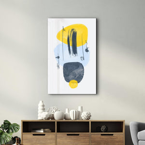 Sunset Echo | Glass Wall Art - Artdesigna