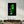Mysterious Green Face | Glass Wall Art - Artdesigna