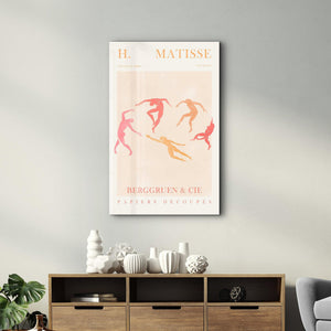 H.Matisse - The Dance - Paris | Gallery Print Collection Glass Wall Art - Artdesigna