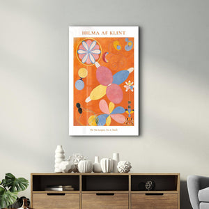 The Ten Largest No,4 Youth- Hilma Af Klint | Gallery Print Collection Glass Wall Art - Artdesigna
