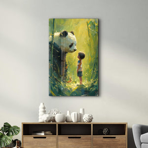 Lost in the Jungle | Designers Collection Glass Wall Art - Artdesigna