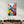Colorful Cactus Abstract - Glass Wall Art - Artdesigna