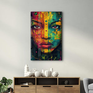 Yoğunluk ve Derinlik | Cam Duvar Tablosu