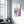 Abstract Boats and Buildings | Glass Wall Art - Artdesigna