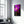 Purple Silence | Glass Wall Art - Artdesigna