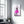 Ballerina (Pink) | Glass Wall Art - Artdesigna