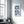 Blue Brush Marks V2 | Glass Wall Art - Artdesigna