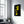 Mysterious Yellow Face | Glass Wall Art - Artdesigna