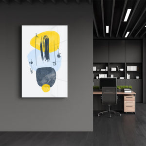 Sunset Echo | Glass Wall Art - Artdesigna