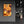 Flame Brush Strokes | Glass Wall Art - Artdesigna