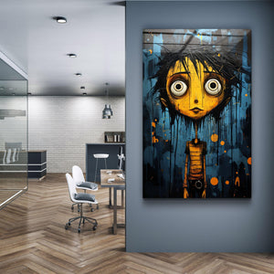 Another Day in My Routine | Designers Collection Glass Wall Art - Artdesigna