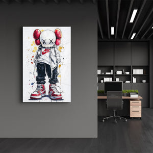 Yoldaş Hypebeast - Cam Duvar Tablosu