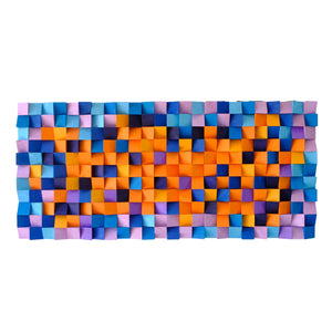 Gökkuşağı Üst Düzey Ahşap El Yapımı Duvar Heykeli - Sınırlı Sayıda