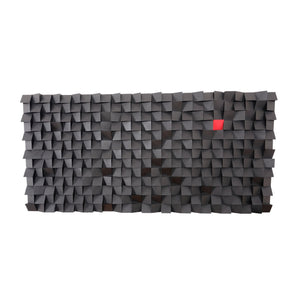 Kalabalığın Arasından Sıyrılın Akustik Ahşap El Yapımı Duvar Dekoru - Özel Üretim