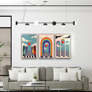 ."Dream World". Contemporary Gallery Collection Glass Wall Art - ArtDesigna Glass Printing Wall Art