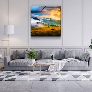 ・"Valley"・Glass Wall Art - ArtDesigna Glass Printing Wall Art