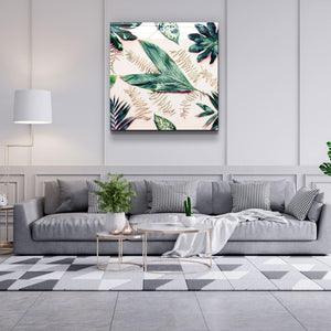 ・"Tropical Leaves"・Glass Wall Art - ArtDesigna Glass Printing Wall Art