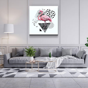 ・"Flamingo"・Glass Wall Art - ArtDesigna Glass Printing Wall Art