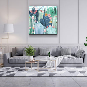 ・"Cactus"・Glass Wall Art - ArtDesigna Glass Printing Wall Art