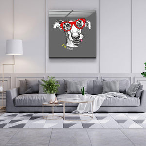 ・"I'm Fine"・Glass Wall Art - ArtDesigna Glass Printing Wall Art