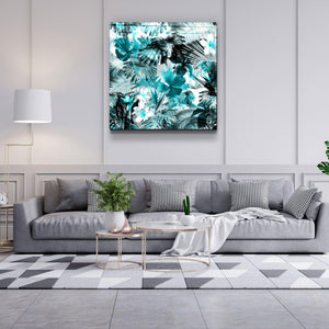 ・"Tropical Leaves"・Glass Wall Art - ArtDesigna Glass Printing Wall Art