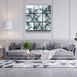 ・"Flower Mosaic"・Glass Wall Art - ArtDesigna Glass Printing Wall Art