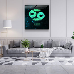 ."Zodiac V2 - Cancer". Glass Wall Art - ArtDesigna Glass Printing Wall Art