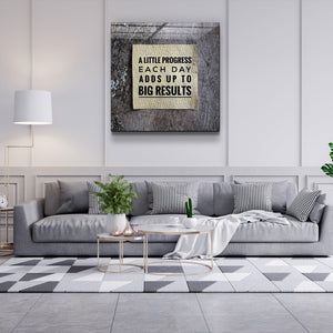・"Big Results"・Glass Wall Art - ArtDesigna Glass Printing Wall Art