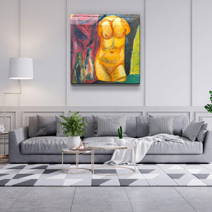 ・"The Body 2"・Hand-Drawn Image - Glass Wall Art - ArtDesigna Glass Printing Wall Art