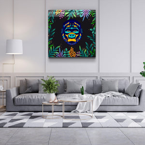 ・"Animal Republic-Gorilla"・Designers Collection Glass Wall Art - ArtDesigna Glass Printing Wall Art